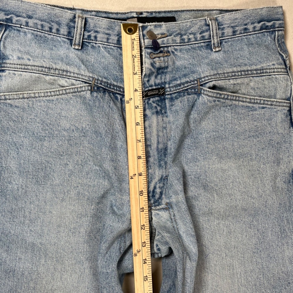 Marithe Francois Girbaud Carpenter Jeans Men 36x35 (actual 33") Blue Vintage 90s - Picture 7 of 11